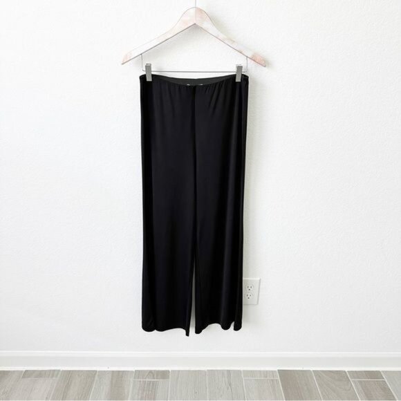 Lovers + Friends High Waist Wide Leg Pull On Pants Black Size M - Picture 6 of 6